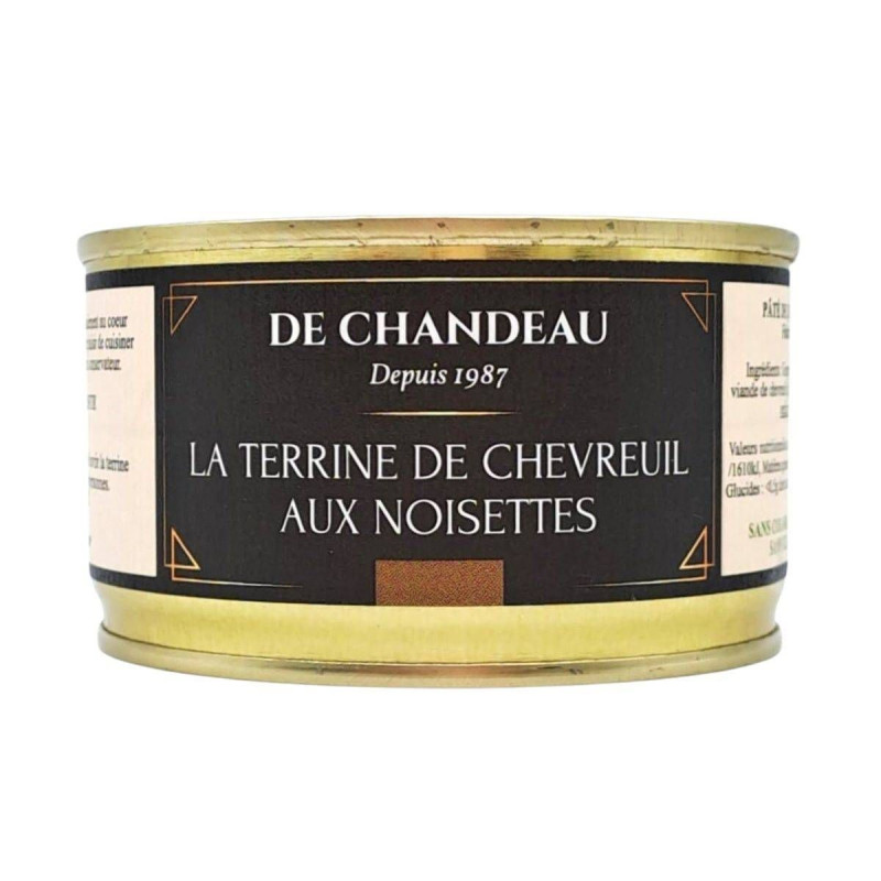 Terrine de Chevreuil aux Noisettes