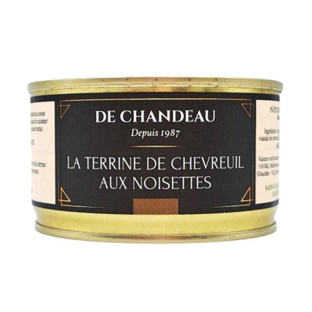 Terrine de Chevreuil aux Noisettes