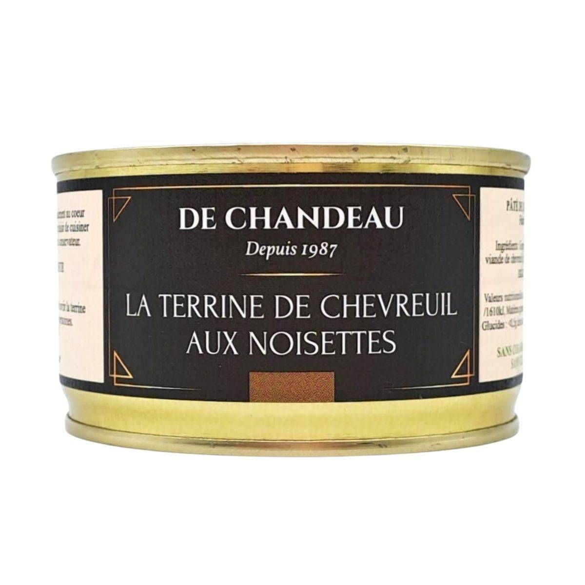 Terrine de Chevreuil aux Noisettes