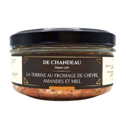 La terrine au fromage de Chèvre, Amandes et Miel