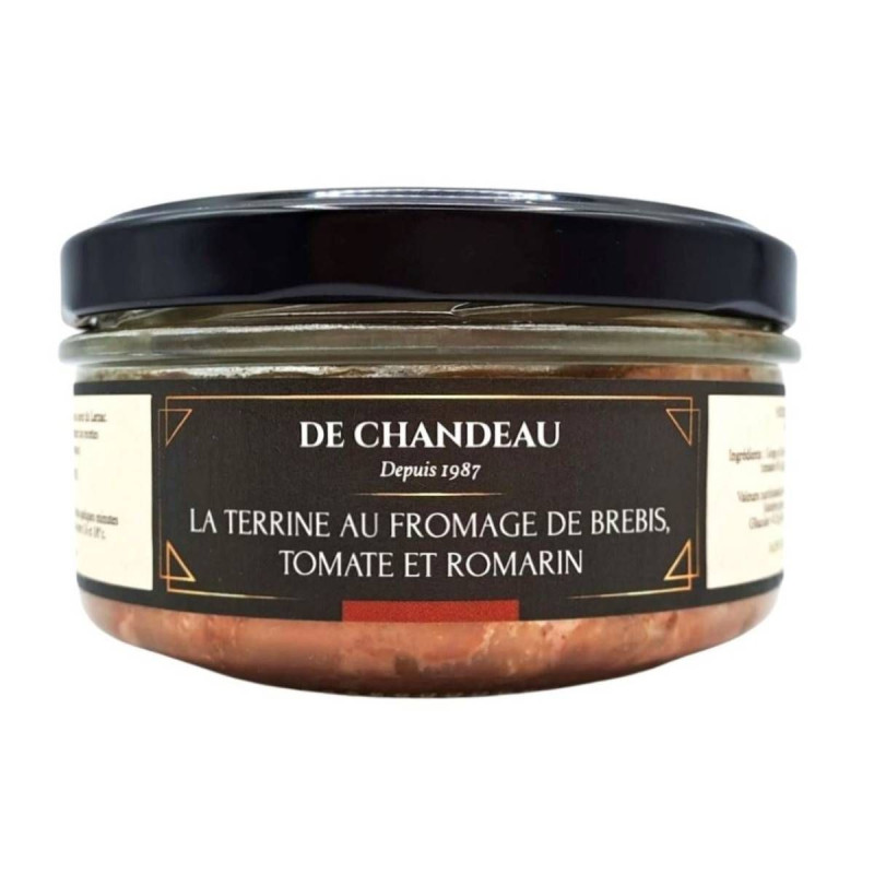 La terrine au fromage de Brebis, Tomate et Romarin