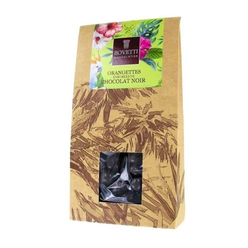 Étui Orangettes au chocolat Noir - Bovetti