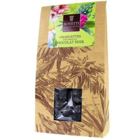 Étui Orangettes au chocolat Noir - Bovetti