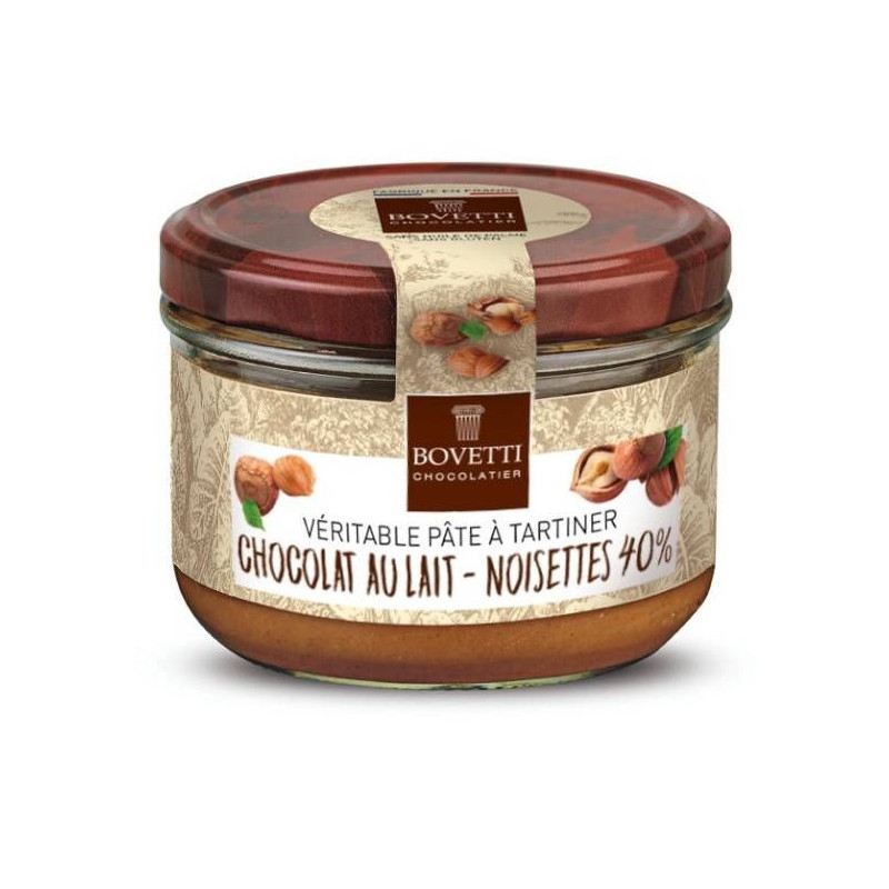 Pâte à tartiner Chocolat au Lait 350g - Bovetti