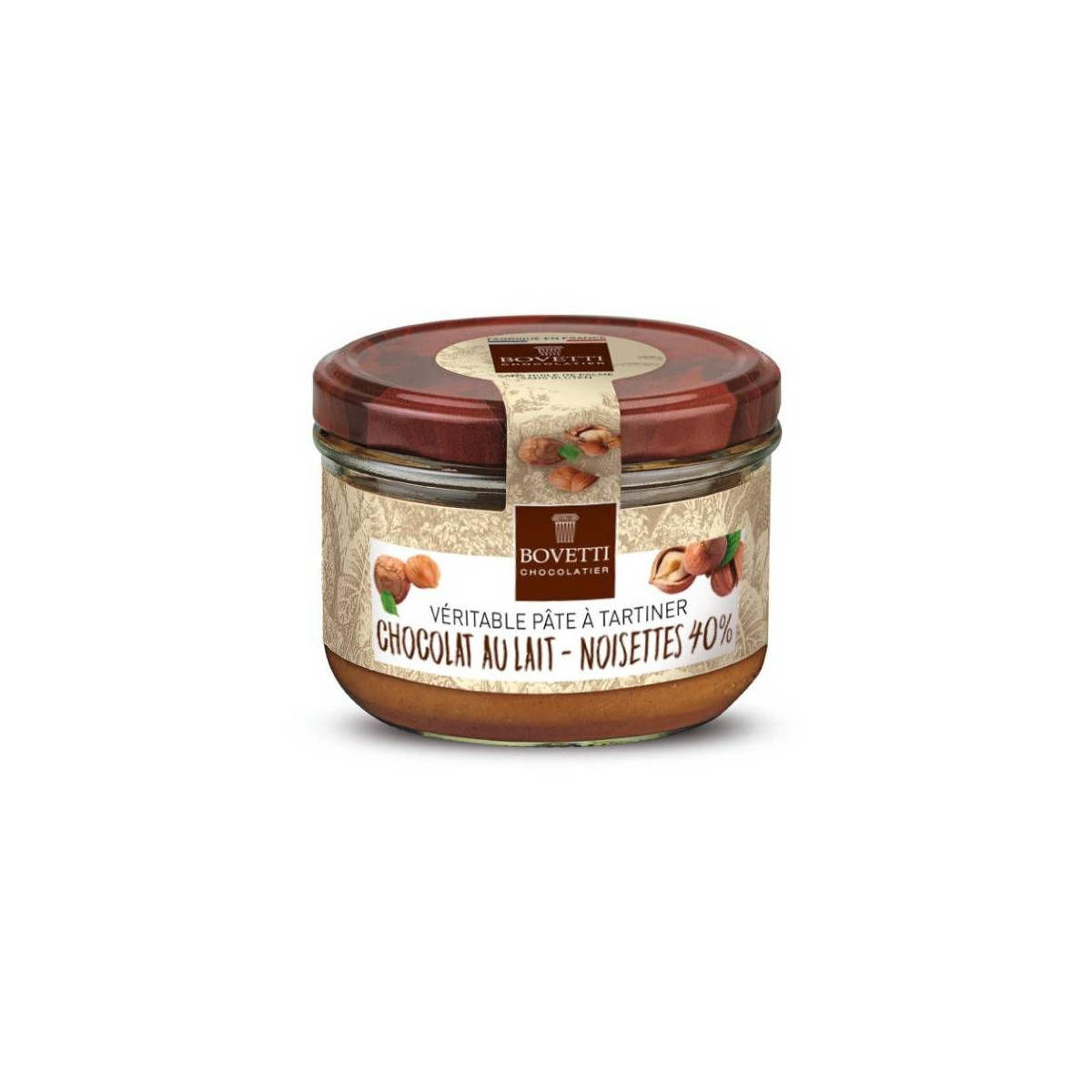 Pâte à tartiner Chocolat au Lait 350g - Bovetti