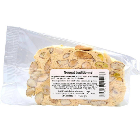 Nougat traditionnel