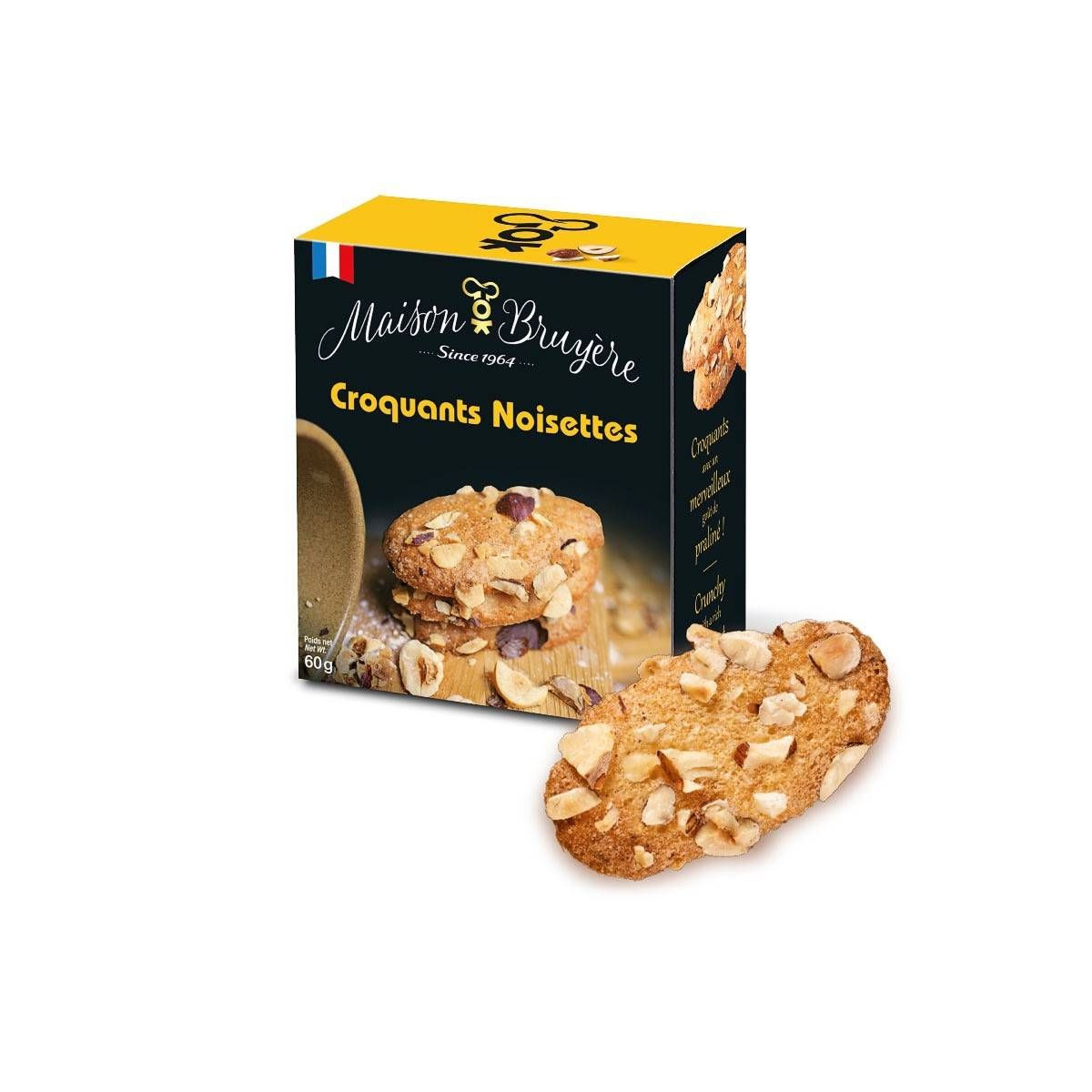 Croquants Noisettes - Maison Bruyère