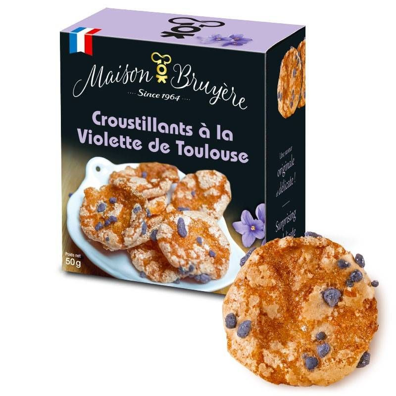 Croustillants à la Violette de Toulouse - Maison Bruyère