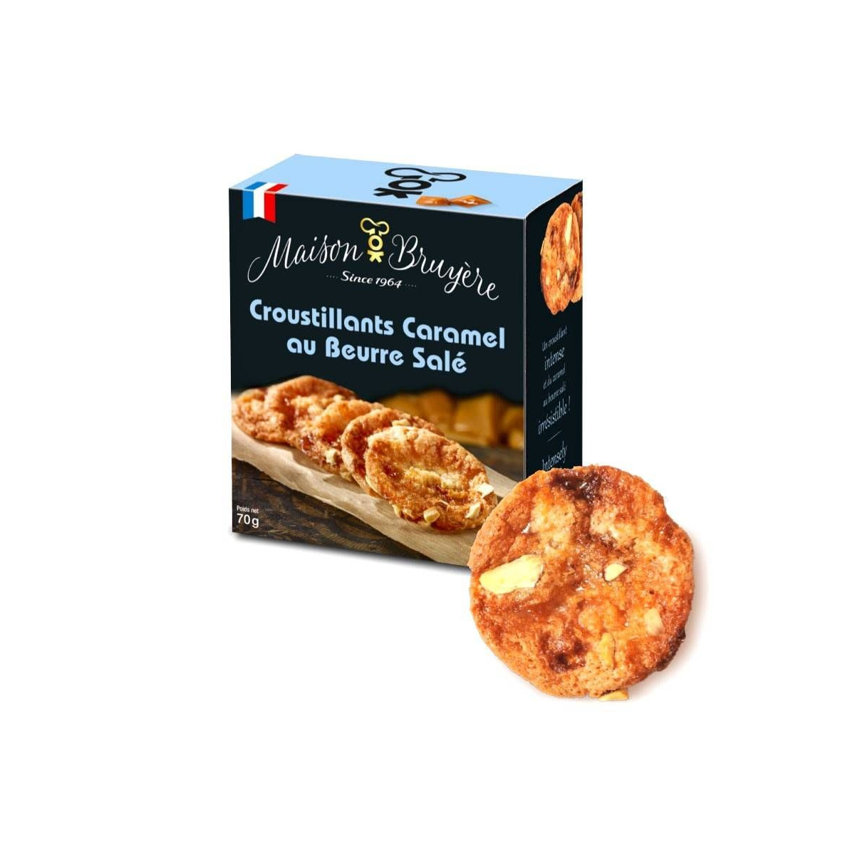 Croustillants Caramel beurre salé - Maison Bruyère