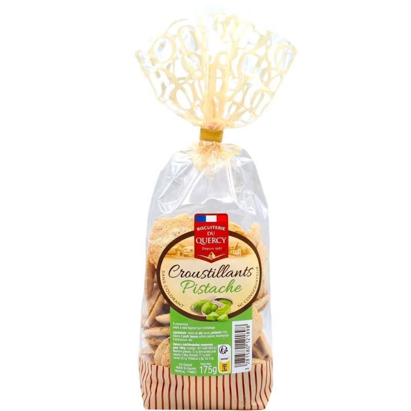 Croustillants Pistache