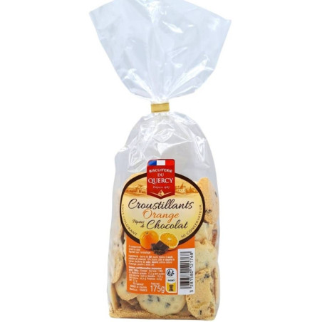 Croustillants Orange et pépites de Chocolat