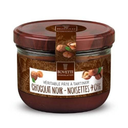 Pâte à tartiner Chocolat Noir 200g - Bovetti