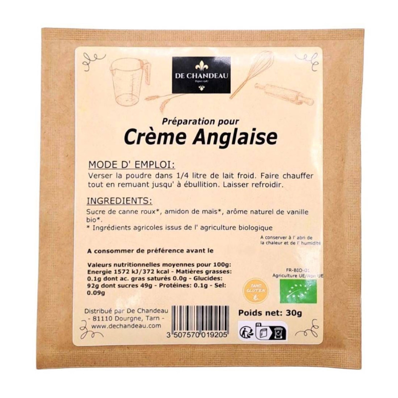 Crème Anglaise BIO