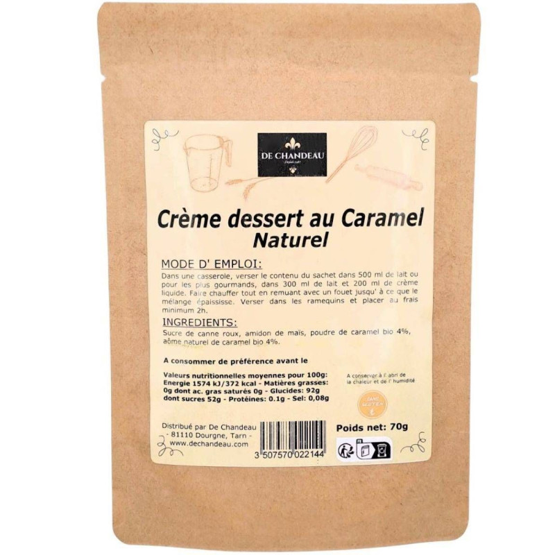 Crème dessert au Caramel