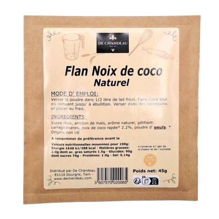 Flan Noix de Coco