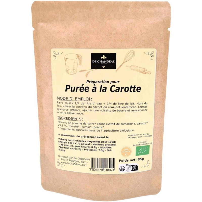 Purée à la Carotte BIO