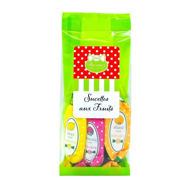 Sucettes aux fruits