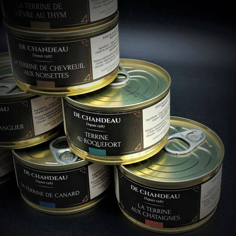 Terrine de Chevreuil aux Noisettes