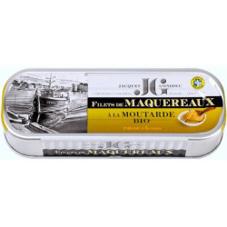 Filets de Maquereaux à la Moutarde BIO - Gonidec