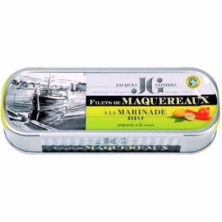 Filets de Maquereaux à la Marinade BIO Gonidec - 176g