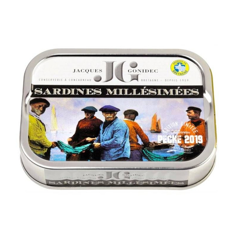 Sardines Millésimées 2019 Gonidec - 115g