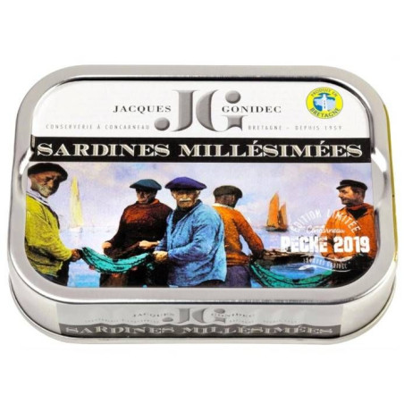 Sardines Millésimées 2019 Gonidec - 115g