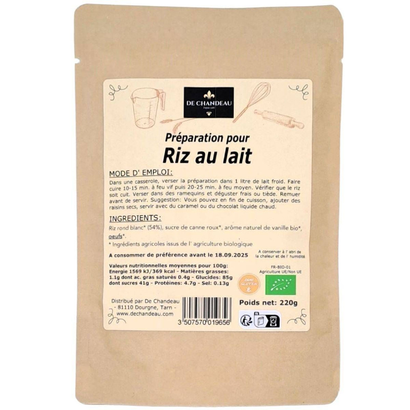 Riz au Lait BIO