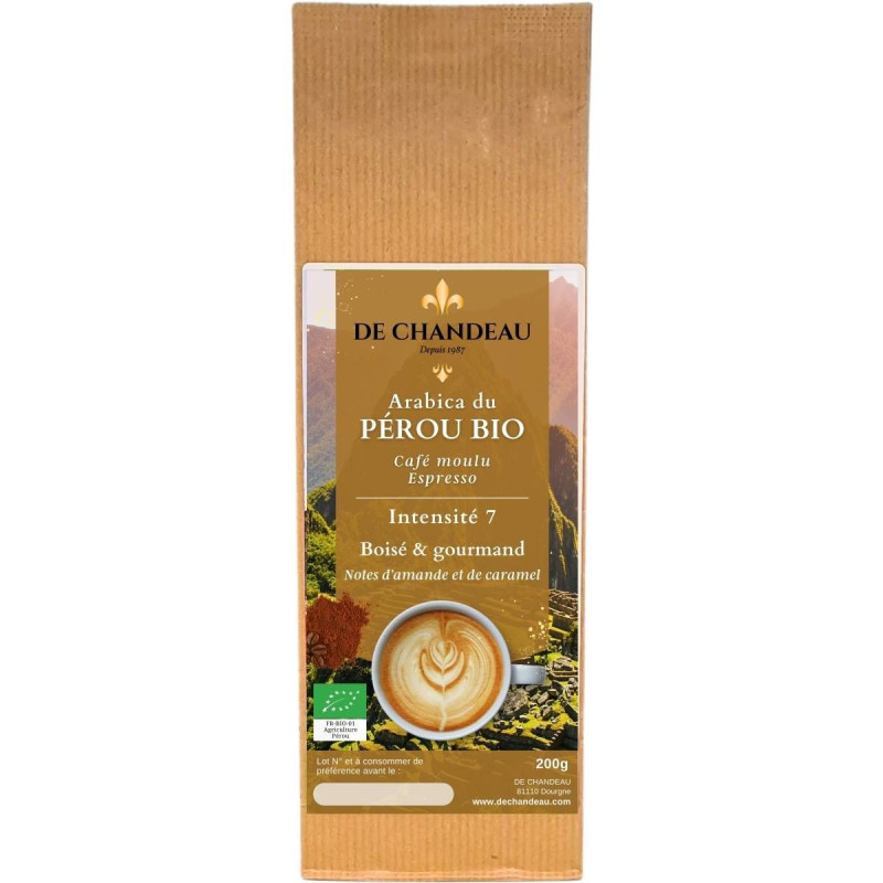 Café du Pérou BIO moulu
