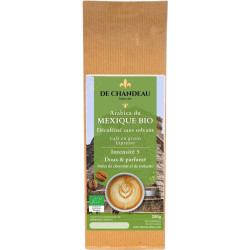 Café décaféiné du Mexique BIO en grain