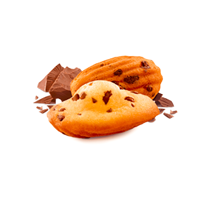 Madeleines Extra Moelleuses aux maxi Pépites de Chocolat 300g